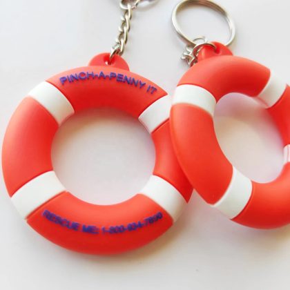 Gantungan Kunci Karet 4d Custom