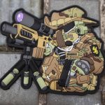 Rubber Patch Custom 3D