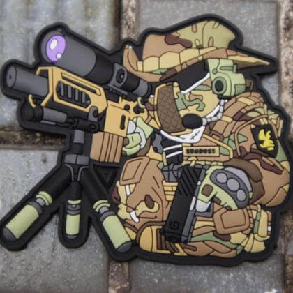 Rubber Patch Custom 3D