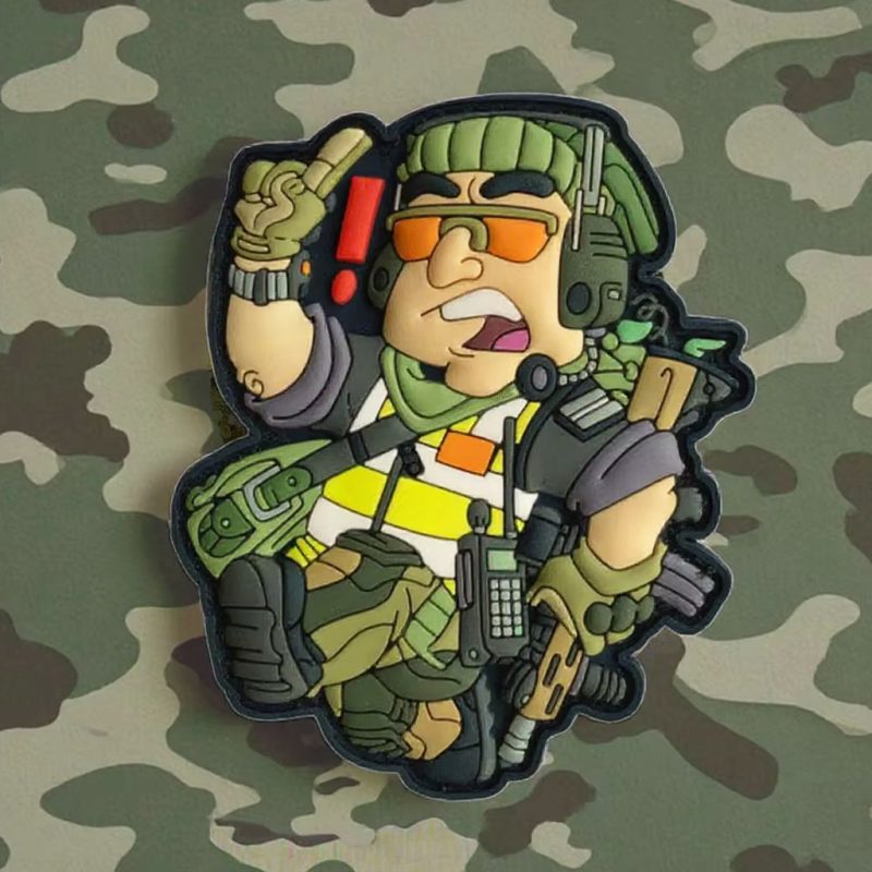 Rubber Patch Custom 3D