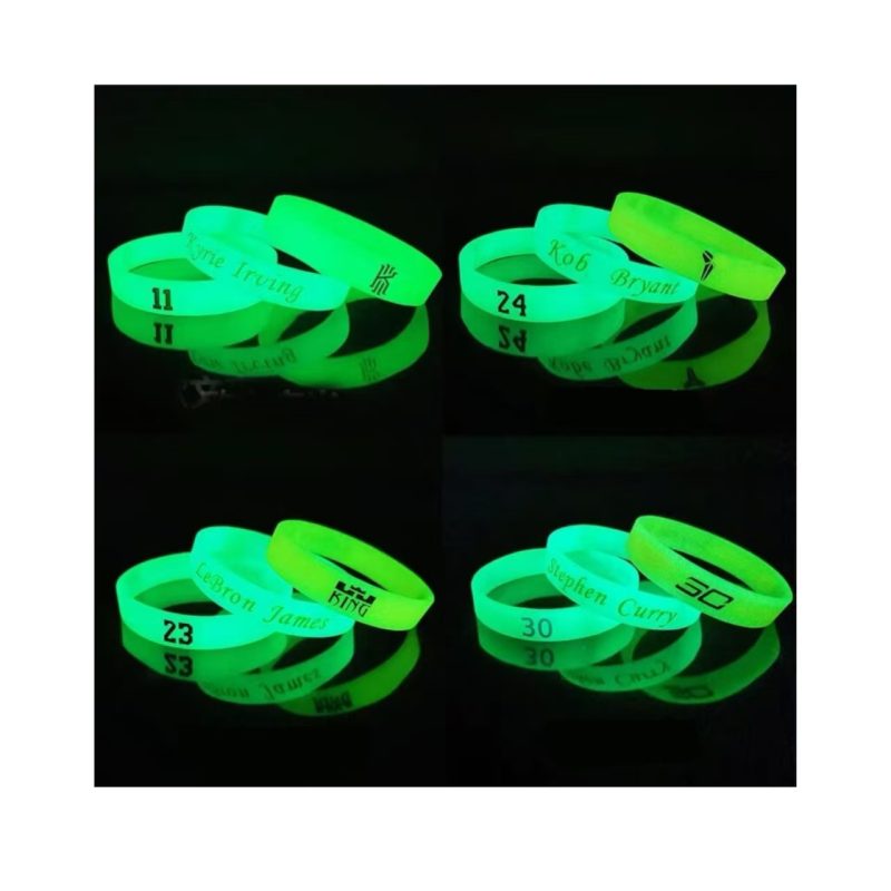 gelang karet glow in the dark