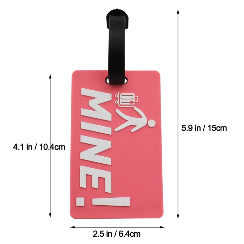 Jasa Pembuatan Bag Tag Karet Custom - Gambar 3